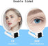 30x Magnifying Mirror, Travel Hand Mirrors with Handle - Double Side Handheld Mirror with 1X 30X Magnification & Adjustable Handle, Hand Held Fold...