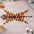 Tiger Printed Rug/Mat for Bathroom, Faux Tiger Non-Slip Door Mat Area Rug Absorbent Bathtub Rug for Small Home Decor Animal Printed Carpet Bathroo...