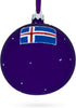 Blue Lagoon, Iceland Glass Ball Christmas Ornament 4 Inches...
