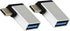 zdyCGTime USB C to USB 3.0 Aluminum Adapter USB A 3.0 Female to 90 Degree 3.1 Type C Male Converter,(OTG) for Smartphone Flash Drives, Mouse Keybo...