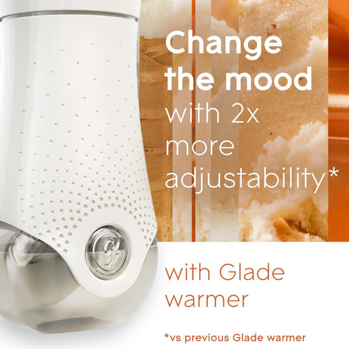 Glade PlugIns Refills Air Freshener, Scented and Essential Oils for Home and Bathroom, Vanilla Caramel Twist, 1.34 Fl Oz, 2 Count...