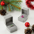 Juvale 6-Pack Velvet Ring Boxes Bulk - Grey, 2.5 x 1.7 x 2 in - Individual Ring Holder for Jewelry Gift, Wedding & Engagement - Soft Interior Lini...