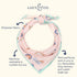 Lucy & Co. Dog Bandana - Designer Puppy Accessory for Boy and Girl Dogs. Made of 100% Polyester. Soft, stylish and appropriate for any occasion. M...