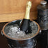 Chef Craft Hammered Champagne Bucket, 4 Quart, Stainless Steel...