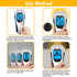Stud Finder Wall Scanner - 5 in 1 Stud Finder Tool with Smart Microprocessor Chip HD LCD Display and Audio Alert, Stud Finder Beam Finder for Wood...