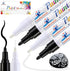 Paint Pen Paint Markers - Permanent Acrylic Markers 4 Pack White & Black, Oil Based, Medium Tip, Quick Dry, Wateproof Paint Markers for Rock, Fabr...