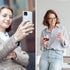 Transparent Phone Ring Holder Grip Cell Phone Ring Holder Finger Kickstand 360° Degree Rotation Clear Phone Ring Stand for Cell Phone Tablet Case ...