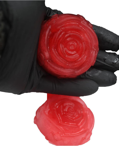 Rose Chocolate Candy Silicone Pan Tray Mold for Handmade DIY Flower Cake Topper, Soap Jelly Chocolate Pudding Muffins Oven to Freezer Dishwasher S...