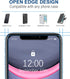 Arae Screen Protector for iPhone Xr/iPhone 11, HD Tempered Glass, Anti Scratch Work with Most Case, 6.1 inch, 3 Pack...