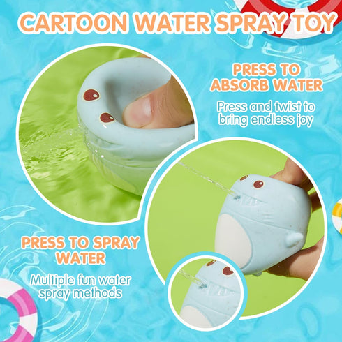 Baby Bath Toys , 11-Piece Water Table Toys with Floating Boats for Toddlers 1-3, Bathtub Pool Baby Toys 6-12 Months, Dishwasher Safe Infant Toys B...