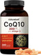 CoQ10 (Ubiquinone) 300mg with Omega 3 Fatty Acids, 240 Capsules | Stable High Absorption Form – Antioxidant Support for Heart & Energy Health – Ex...