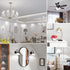 Brightever Candelabra 40W Equivalent LED Light Bulbs, 4W Candle Light Bulbs with Small E12 Base, Daylight White 5000K Ceiling Fan Lightbulbs, Type...