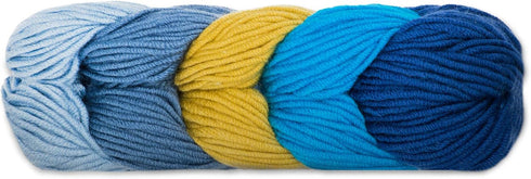 Caron Yarn X Pantone BL, Peacock Blue......
