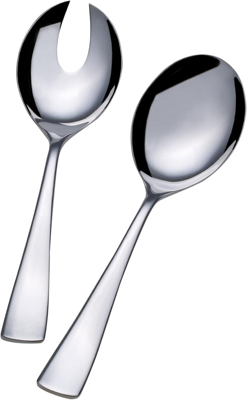Mikasa Serena 2-Piece Stainless Steel Salad Serving Set...
