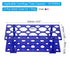 PATIKIL 50 Wells Tube Rack, 1 Set Vial Rack Double Layer Multifunction Centrifuge Tube Holder for Microcentrifuge Tubes 10/15/50ml, Blue,Orange...
