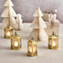 LampLust Gold Mini Lanterns for Centerpieces, 6 Pack LED Star Lantern, Batteries Included, Small Ramadan Lanterns Decorative Indoor, Ramadan Decor...