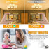 Low wattage Light Bulbs 1.5W LED Bulb Equivalent 15W20W Light Bulbs, 120v A15 LED Bulb Warm White 2700K Energy Saving Home Light Bulb E26 Base Cei...