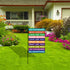 love thy neighbor garden flag Love your Neighbor Yard Sign Garden Flags Rustic Country Decor Yard Decor Outdoor Decor Double Sided Flax Garden Fla...
