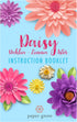 Paper Daisy, Dahlia, Zinnia, and Aster Template Kit 5" - 18" Leaf Templates Instruction Book Included for DIY Paper Flowers...