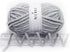 NICEEC 3 Skeins Sparkling Chenille Yarn Soft Blanket Yarn for Crochet & Knitting, Total 165yds/10.6oz - Light Grey...