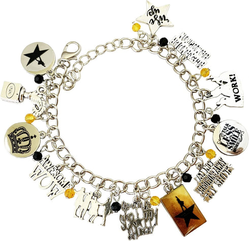 Broadway Musical Charm Bracelet Gifts for Girl Woman Men...