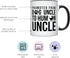 YouNique Designs Promoted To Uncle Mug, 11 Ounces, Uncle Pregnancy Announcement, Uncle Gifts, Only The Best Brothers Get Promoted To Uncle, The Be...