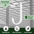 Thickened Hooks for Overhead Storage Racks,Garage Hooks for Ceiling,Add-On Storage Hook for Garage Ceiling Rack Wall Shelving,Heavy Duty Hanging B...