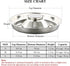 Stainless Steel Pet Bowl for Puppy and Cat, Dog Food and Water Feeding Bowl, Puppies and Kittens Weaning Bowls, Multiple Dogs and Cats Eat and Dri...