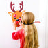 Stickamajigger Stick the Red Nose on the Reindeer Poster Game - Restickable Reusable...