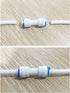 E-outstanding 5-Pack RO Water System Equal Straight 1/4" Plastic Quick Pipe Fitting Reverse Osmosis Connector...