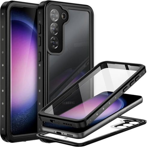 BEASTEK Waterproof Galaxy S23 PLUS Case Shockproof Dustproof IP68 Underwater, NRE Series with Built-in Screen Protector Full Body Anti-Scratch Cov...