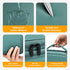 Large Capacity Electronics Accessories Organizer Travel Case with Adjustable Divider Waterproof Leather Cord Organizer Case Shockproof Tech Organi...