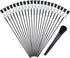 45PCS Alligator Clip Sticks (Upgrade Rubber Tips) for Model Painting and 1PCS Cleaning Brush for Airbrush Spraying Hobby Modeling Parts for DIY Ca...