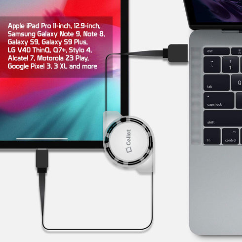 Retractable USB-C Charger Cable, TYPE-C 3 Feet Charging Cable Compatible to iPhone 15 Series, Samsung Galaxy Smartphones, Google Pixel, Moto iPad ...