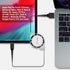Retractable USB-C Charger Cable, TYPE-C 3 Feet Charging Cable Compatible to iPhone 15 Series, Samsung Galaxy Smartphones, Google Pixel, Moto iPad ...