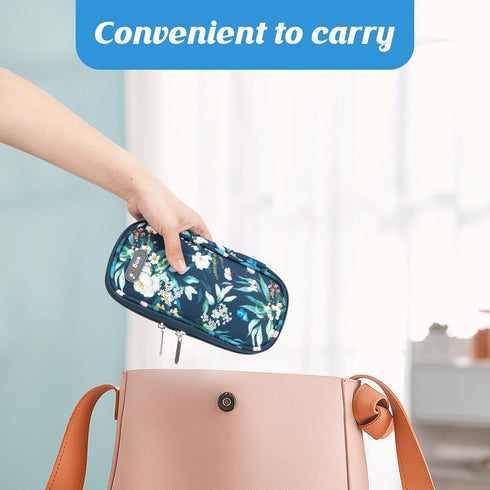 YOUSHARES Insulin Cooler Travel Case - Diabetic Cooler Travel Case Portable Refrigerated Medicine Travel Case for Insulin Pen and Medication Diabe...