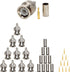 BNC RG58 Plug Crimp Connector and Striping Crimp Tool for RG58 RG59 Pack of 10...