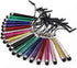 homEdge Mini Stylus Pen Set of 20 Pack, Universal Capacitive Stylus with 3.5 mm Jack Compatible with All Device with Capacitive Touch Screen – 10 ...