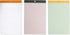 Kate Spade New York To-Do List Pad, Notepad Set of 3, Includes 50 Lined Sheets Per Memo Pad, Colorblock...