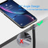 QIANRENON 240W USB4.0 C Male to 90° Angle Type C Male PD Fast Charging Short Cable 40Gbps USB Type C 4.0 Flat Soft Data Cable, for Thunderbolt 3/4...