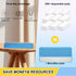 18 inch Reusable Mop Pads Microfiber Spray Mop Replacement Heads for Wet/Dry Mops Compatible with Bona Floor Care System (5 Pack)...