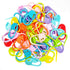 600 Pieces Colorful Plastic Safety Pins,Knitting Markers Crochet Clips,Knitting Crochet Stitch Markers,Locking Stitch Markers for Knitting DIY Cra...