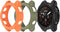 3 Pack Smartwatch Case Compatible with Garmin Fenix 7S Solar / 7S / 7S Sapphire Solar Watch Silicone Shockproof Bumper Protective Case (Black+Gree...