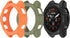 3 Pack Smartwatch Case Compatible with Garmin Fenix 7S Solar / 7S / 7S Sapphire Solar Watch Silicone Shockproof Bumper Protective Case (Black+Gree...
