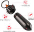 Small Pill Case Waterproof Keychain Pill Box Portable Single Chamber Aluminum Alloy Pill Container EDC Gadgets for Pocket or Purse (Gray)...