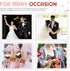 Hicarer 16 Pieces Corsage Wristlet Bracelet Wrist Corsage Prom Elastic Pearl Bands Wedding Corsages Pearl Bracelet Wedding Wristlets DIY Wrist Cor...