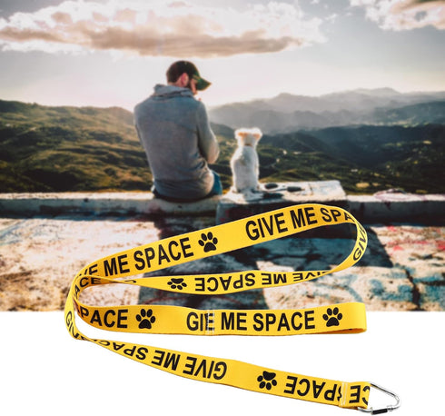 JXGZSO Friendly But Nervous/Give Me Space Dog Working Dog Lead Rescue Dogs Anxious Dogs Gift (Give Me Space Leashes)...