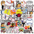 Baseball Stickers | 50 Pcs Baseball Waterproof Vinyl Stickers for Helmet Snowboard Water Bottles Bicycle Laptop Refrigerator Luggage Computer Mobi...