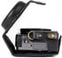 MegaGear MG1258 Ever Ready Leather Camera Case compatible with Panasonic Lumix DC-ZS80, DC-ZS70, DC-TZ95, DC-TZ90 - Black...