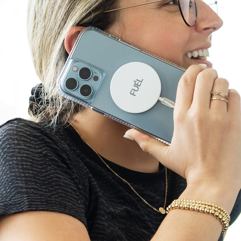 iPhone Charger Fast Charging Magsafe Charger- Fuel - 15W Magnetic Wireless Charging Pad - Compatible with Magsafe - Magnetic Charger for iPhone 14...